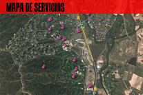 Mapa de Servicios
